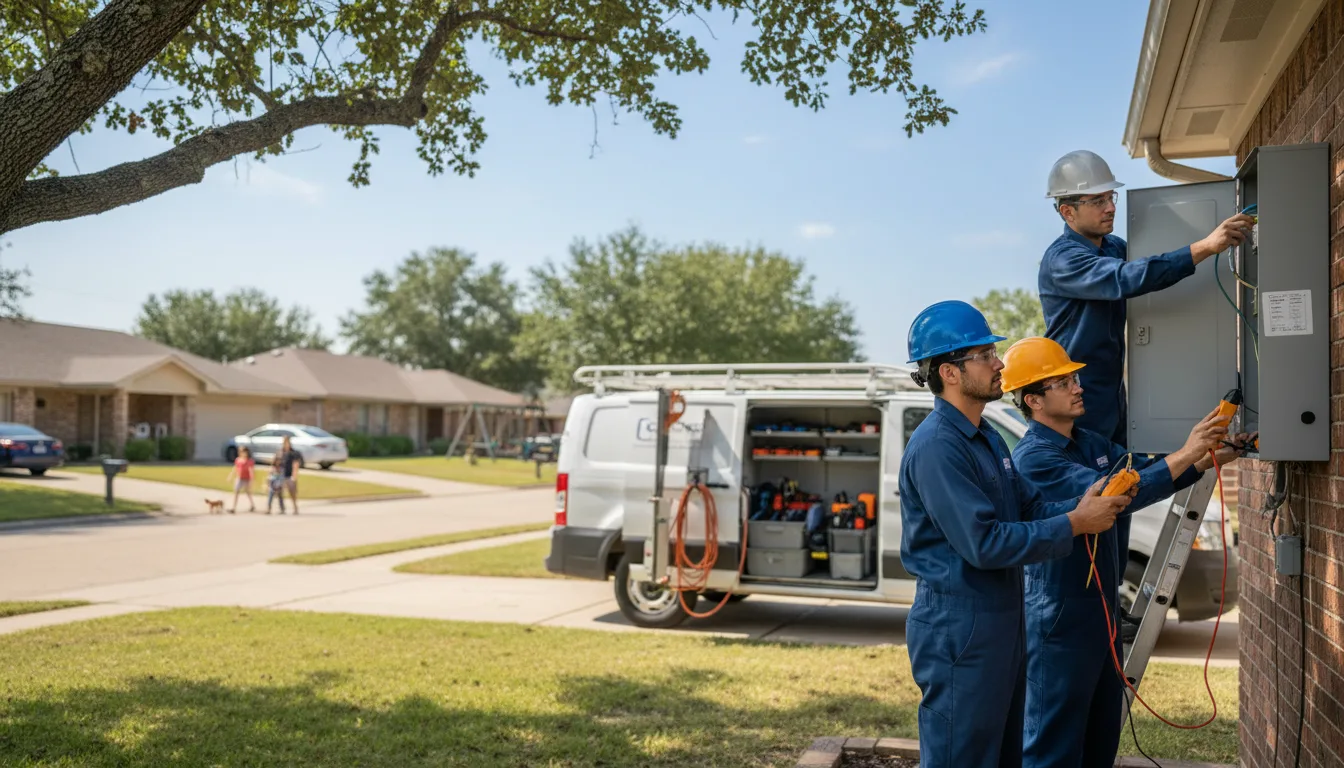 Certified electrician providing emergency electrical services in Houston, MN